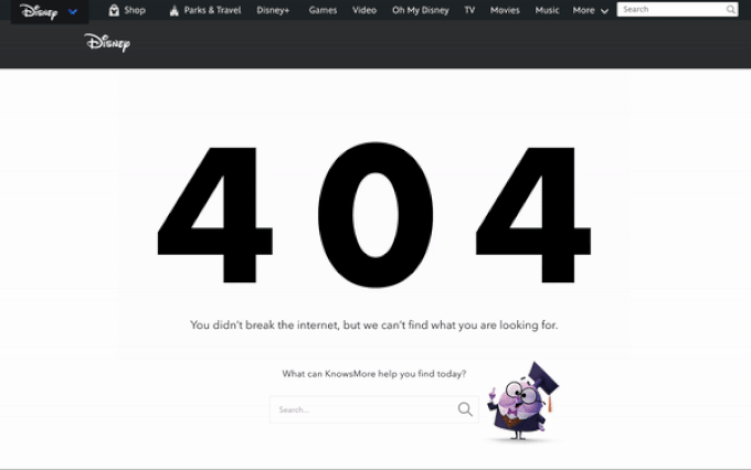 如何制作出很棒的404错误页面插图3